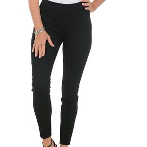 ZAC AND RACHEL Black Pull-On Ankle-length Leggings Size XL